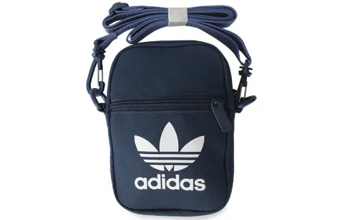 Adidas Originals Trefoil Polyamide Crossbody Bag, Shoulder Bag Unisex Navy Blue