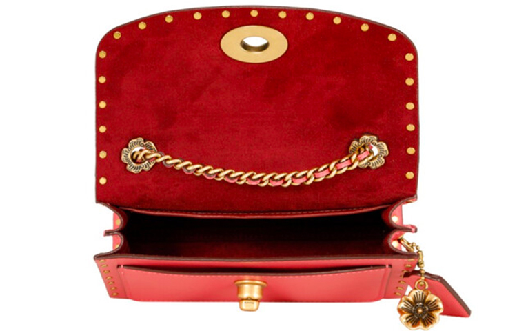Сумка COACH Parker 18 (розовый) — фото 3