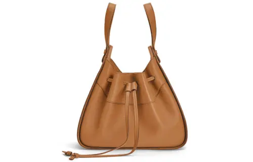 LOEWE Hammock Napa Calf Leather Hammock Bag, Crossbody One Shoulder Handbag Women's Light Caramel