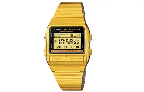 CASIO Men YOUTH Gold Watch DB-380G-1