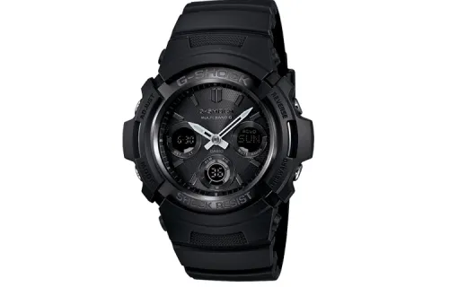 CASIO Men 46.4mm Black Watch AWG-M100B-1A