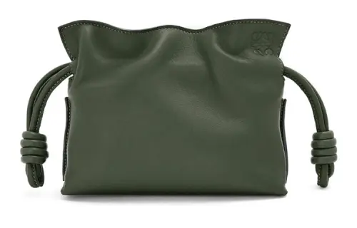 LOEWE Flamenco Nappa Leather Clutch, Shoulder Bag, Crossbody Bag Extra Mini Women's Jasper