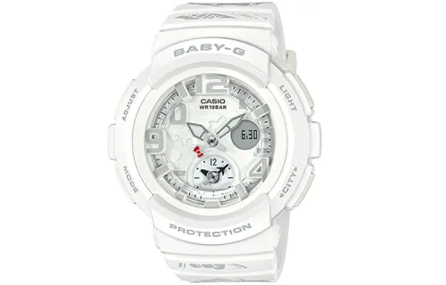 CASIO Women's BABY-G White Watch BGA-190KT-7B