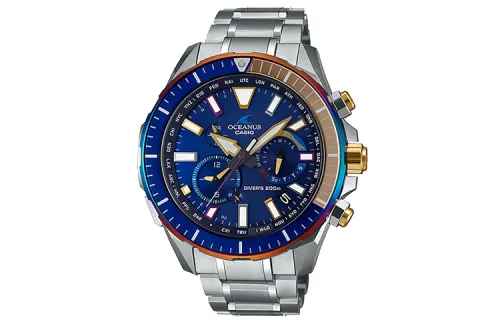 CASIO Men OCEANUS Blue Watch OCW-P2000D-2A