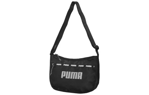 PUMA Fabric Shoulder Bag, Crossbody Bag Regular Unisex Black