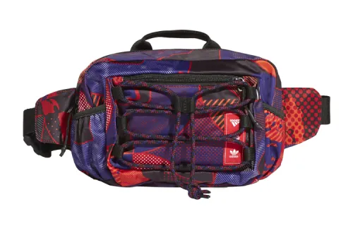 Adidas Polyester Sling Bag, Fanny Pack Regular Unisex Multicolor