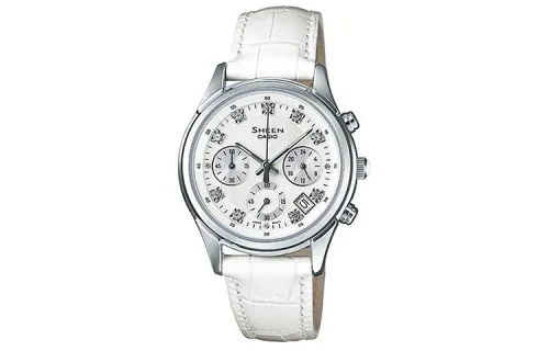 CASIO Women's SHEEN White Watch SHE-5023L-7A