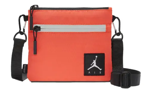 Jordan Polyester Shoulder Bag, Crossbody Bag Regular Unisex Infrared Red