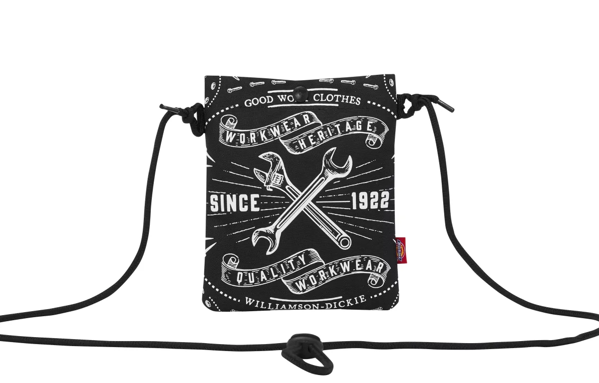 Dickies Polyester Crossbody Bags Mini Unisex Black