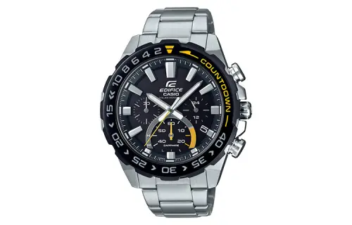 CASIO EDIFICE Slim Collection ['100', 301050]m Waterproof Quartz Movement Steel Strap Watch