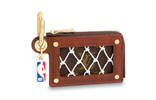 LOUIS VUITTON X Nba Legacy Net Zippy Card Holder Black/Brown