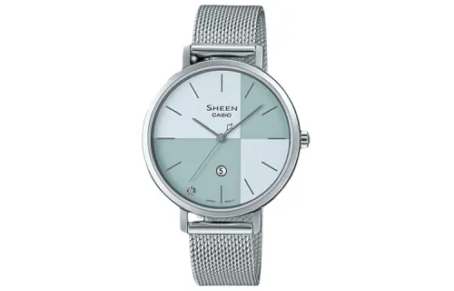 CASIO Women's SHEEN Blue Watch SHE-4547M-2A