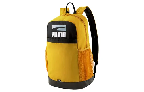PUMA Polyester Backpack Regular Unisex Yellow