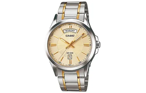 CASIO Men Standard Series Gold Watch MTP-1381G-9AV