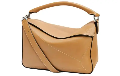 LOEWE Puzzle Napa Calf Leather Geometric Puzzle Bag, Handbag, Shoulder Bag, Crossbody Bag Women's Desert