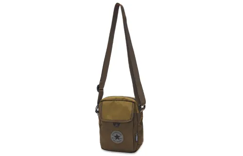 Converse Polyester Shoulder Bag, Crossbody Bag Regular Unisex Dark Moss Green