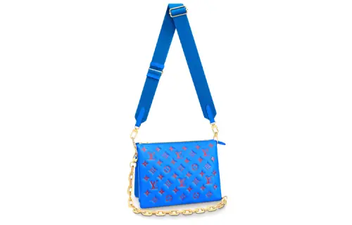 LOUIS VUITTON Coussin Pm Blue/Red
