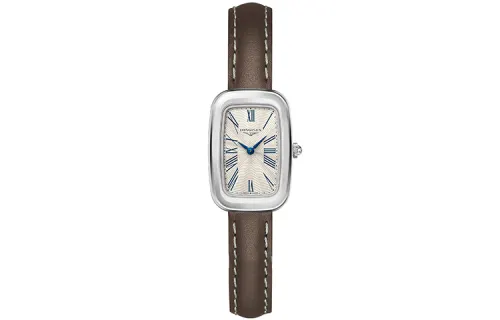 LONGINES Rider Collection Quartz Movement 30m Waterproof Women's Watch 19.2*28mm White Dial Stainless Steel Case