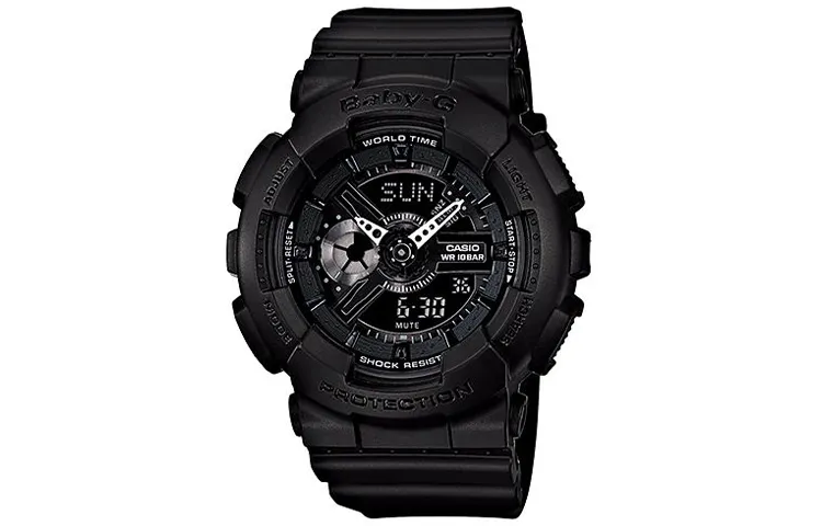 CASIO BABY G Theme Collection Unicorn Quartz Movement Resin Strap Watch Women's Watch Black Dial