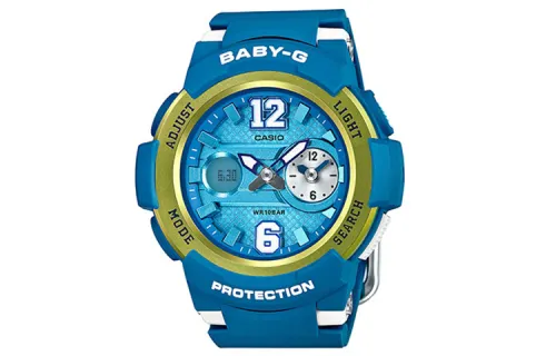 CASIO Women's BABY-G Blue Watch BGA-210-2B