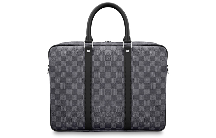 Мужская сумка Louis Vuitton (черная) — фото 3