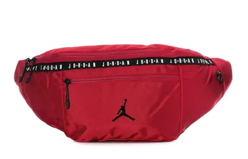 Jordan Polyester One Shoulder Crossbody Sling Bag, Fanny Pack Regular Unisex Red