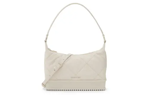 CHARLES&KEITH Fabric Shoulder Bag, Crossbody Bag Women's Yellow