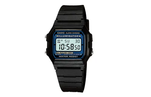 CASIO Men VINTAGE Series 35.4mm Black Watch F-105W-1A