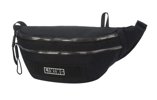 Li Ning Fabric Sling Bag Regular Unisex Black