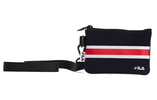 FILA Brand Logo Pu Wallet Unisex Legend Blue