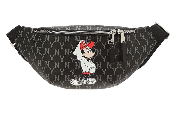 MLB Disney, Collaboration Artificial Leather Crossbody Bag, Sling Bag, Fanny Pack Regular Unisex Multicolor