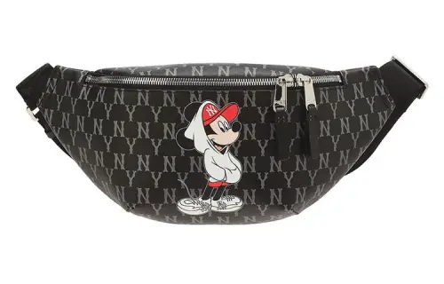 MLB Disney, Collaboration Artificial Leather Crossbody Bag, Sling Bag, Fanny Pack Regular Unisex Multicolor