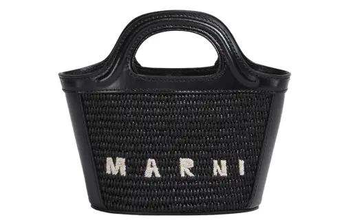 MARNI Tropicalia Interwoven Micro Tote Bag