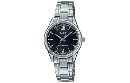 CASIO Women's Standard Series Black Watch LTP-V005D-1B2