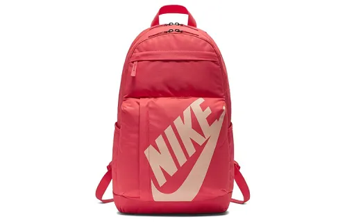 Nike Polyester Backpack Regular Women's Raspberry Red