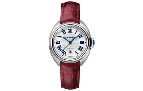 CARTIER Key Collection Automatic Mechanical Movement Women's Watch 31mm White Dial Stainless Steel Case