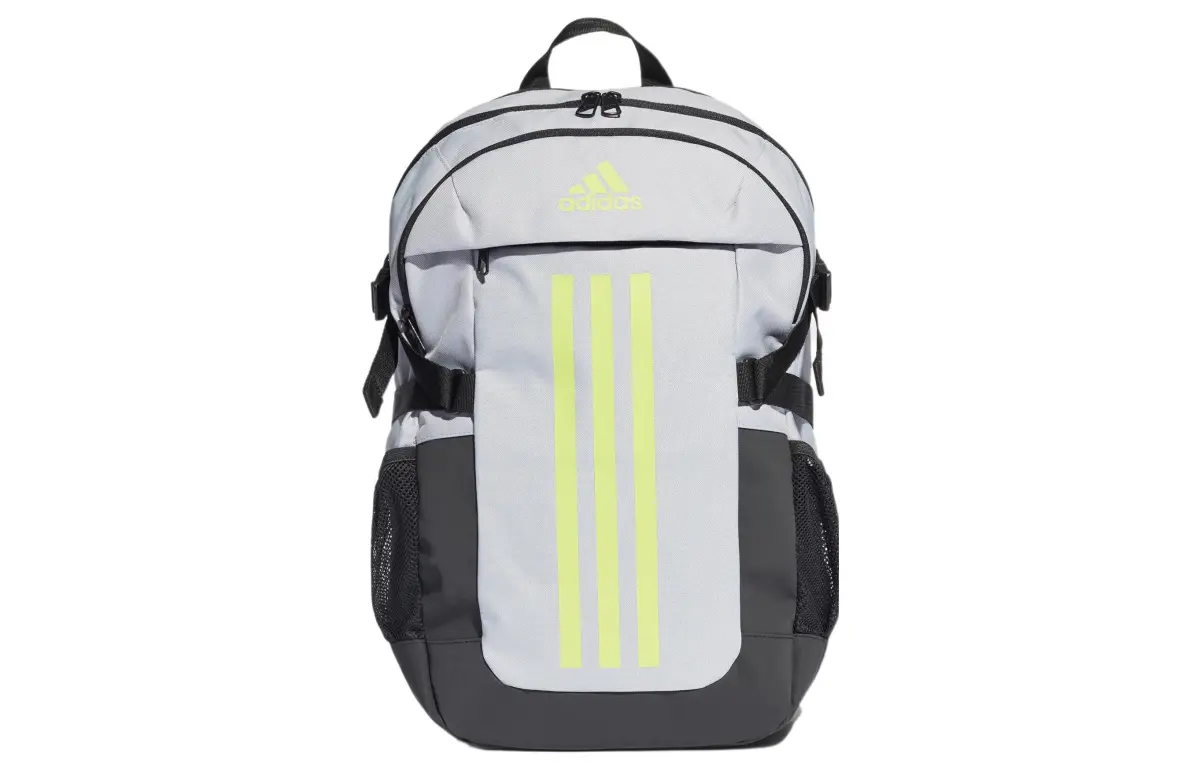 Adidas Recycled Polyester Material Backpack Regular Unisex Light Silver