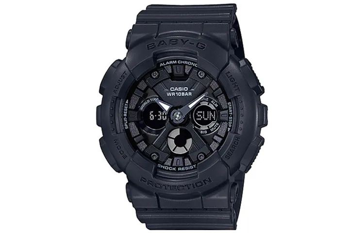CASIO Women's BABY-G Black Watch BA-130-1AJF