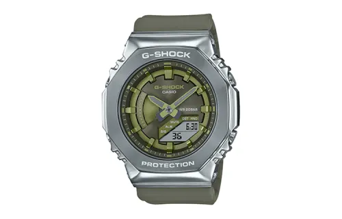 CASIO Women's Full Metal Series Green Watch GM-S2100-3APR