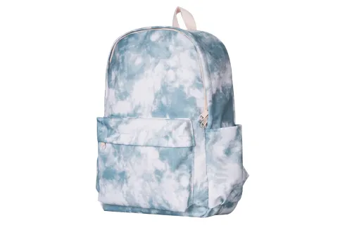 JRs Polyester Backpack Regular Unisex Watercolor Ink Splatter Colorway