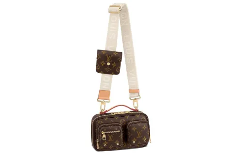 LOUIS VUITTON Utility Crossbody Monogram Brown