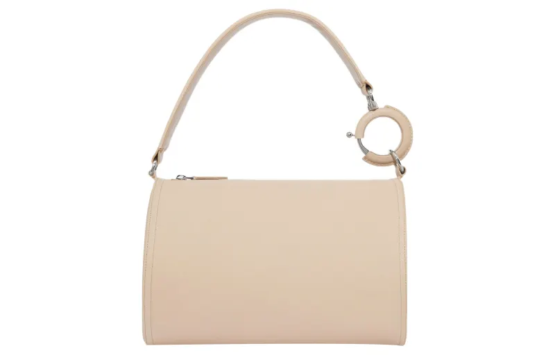 Burberry Cotton Shoulder Bag, Handbag, Shoulder Bag Small Women's Light Tawny