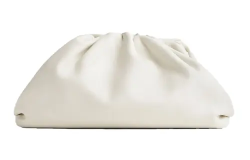 Bottega Veneta Teen Pouch White