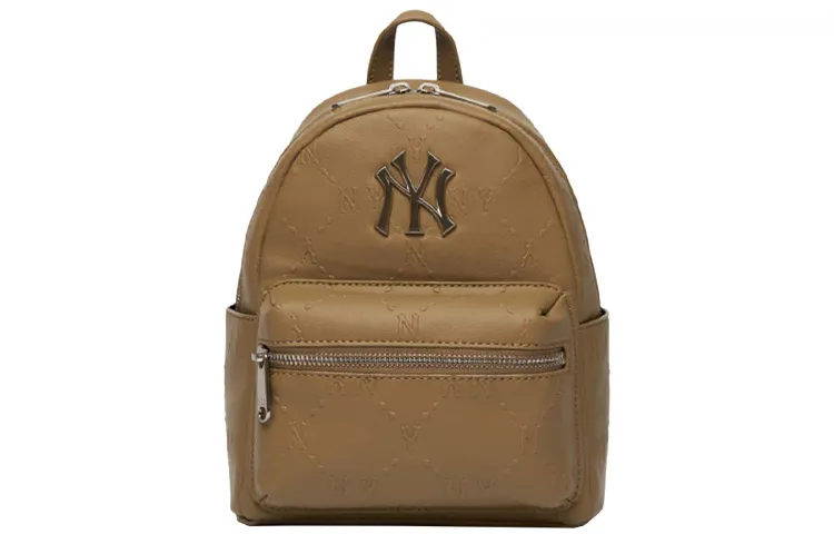 MLB Leather Backpack Regular Unisex Brown