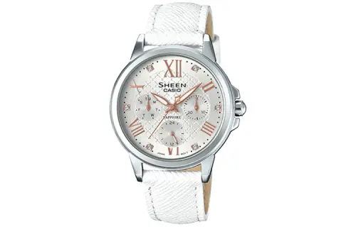 CASIO Women's SHEEN Silver Watch SHE-3511L-7A