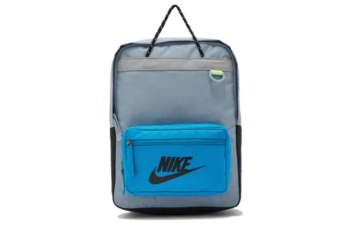Nike Nike, handheld small blue backpack with zipper, polyester