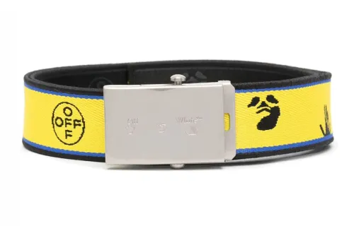 OFF WHITE Belts Men's Yellow