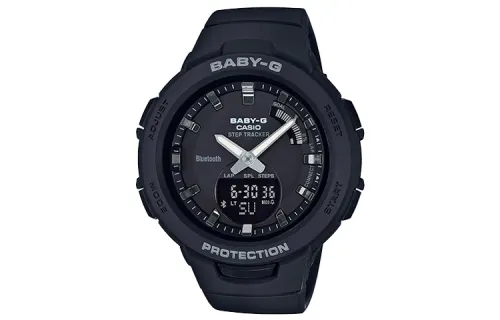 CASIO Women's BABY-G Black Watch BSA-B100-1A
