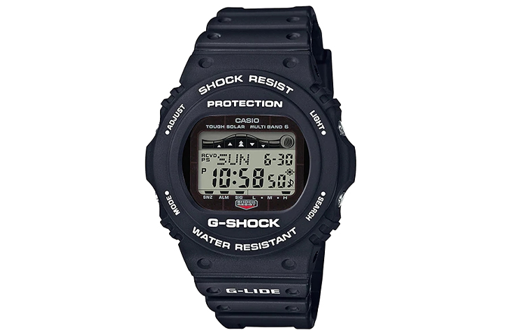CASIO Men G-Lide Series 48.9mm Black Watch GWX-5700CS-1JF