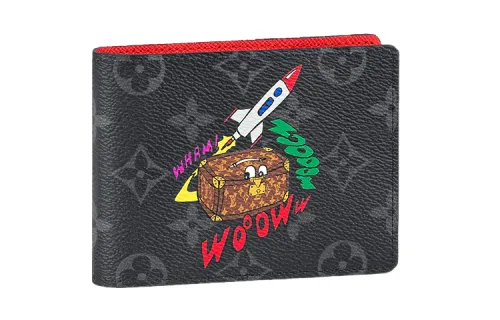 LOUIS VUITTON Multiple Monogram Canvas Wallet, Card Holder, Wallet Men's